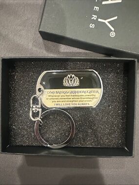 Kay Jewelers Black Gift Box with White Logo